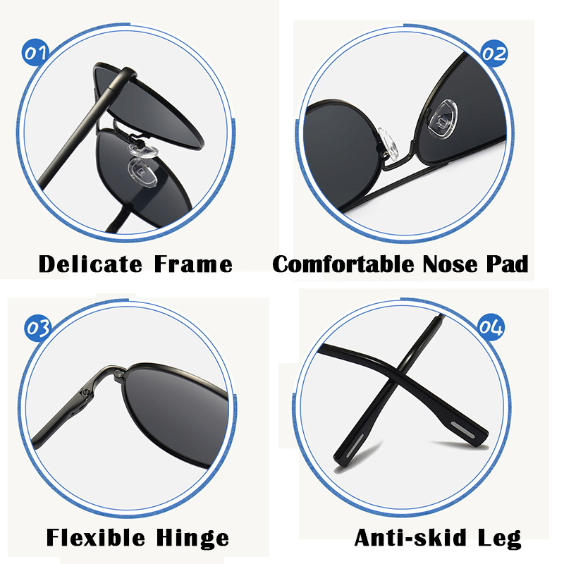 Kính Mát Phân Cực Chống Tia UV400 Thời Trang Cho Bé