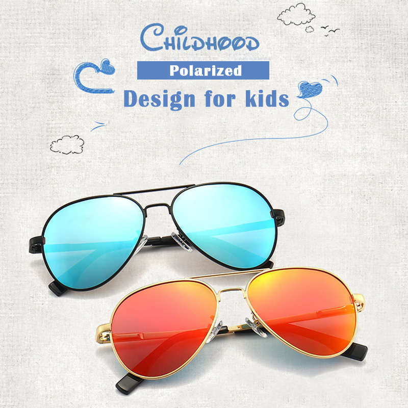 Kính Mát Phân Cực Chống Tia UV400 Thời Trang Cho Bé