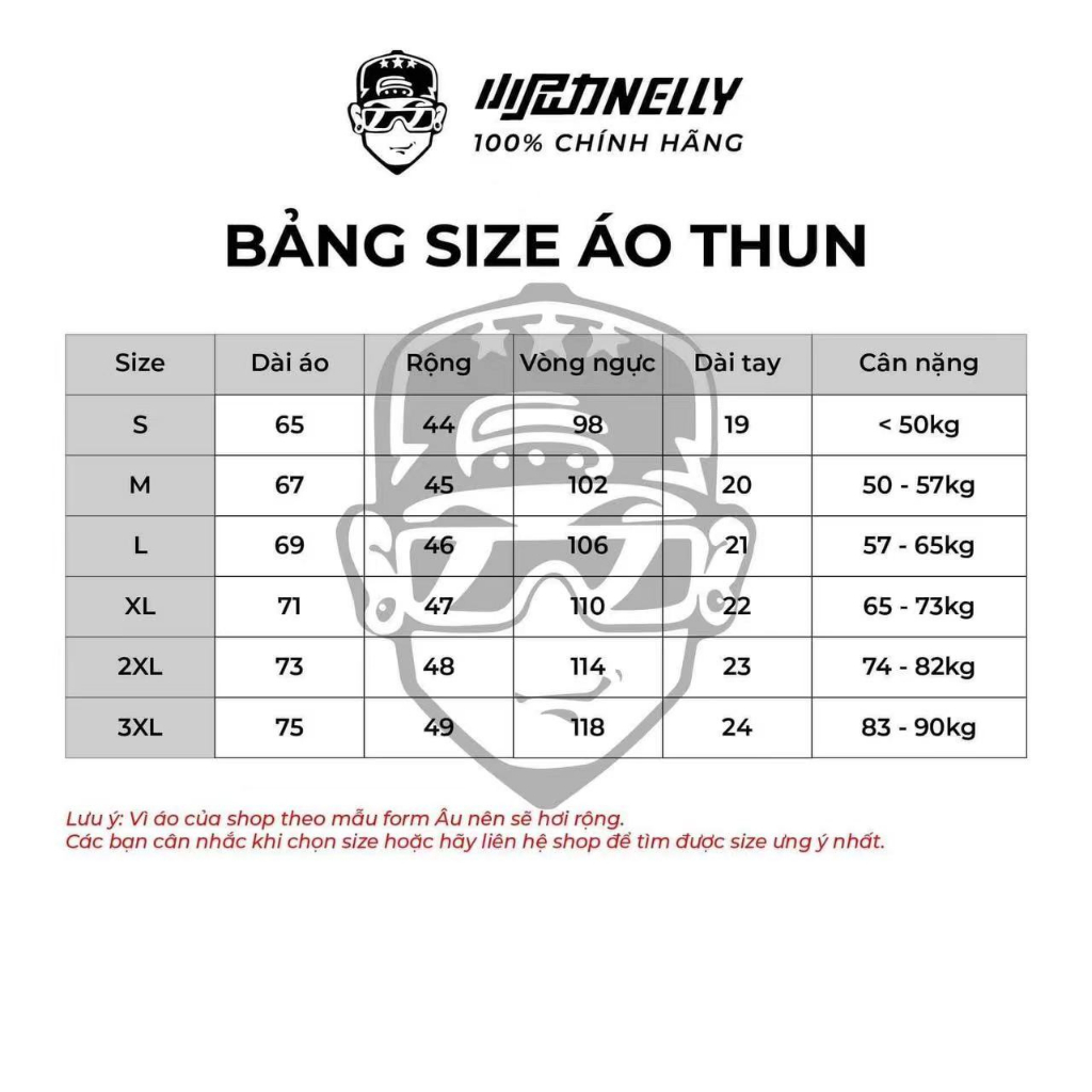 NELLY Áo Thun Cotton Tay Ngắn Dáng Rộng Thời Trang Unisex Cho Nam Và Nữ 9471