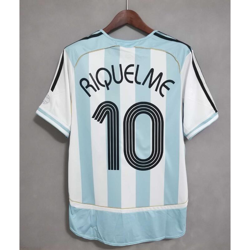 Áo Bóng Đá Phong Cách Đội Tuyển Argentina 2006 Size S-XXL