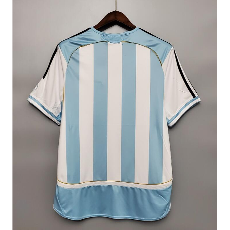 Áo Bóng Đá Phong Cách Đội Tuyển Argentina 2006 Size S-XXL