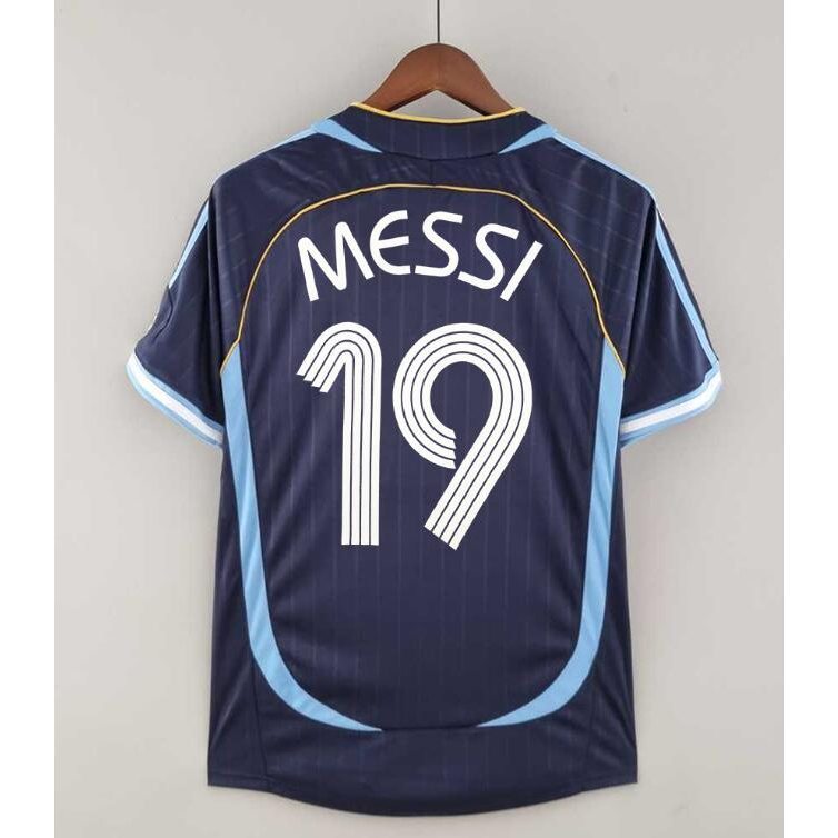 Áo Bóng Đá Phong Cách Đội Tuyển Argentina 2006 Size S-XXL