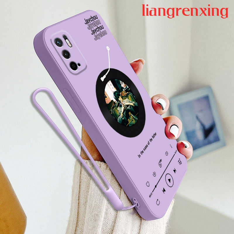 Ốp lưng REDMI NOTE 10 5G XIAOMI POCO M3 PRO Ốp Điện Thoại Silicone Mềm Chống Sốc In Hình Nốt Nhạc Cho REDMI NOTE 10 5G XIAOMI POCO M3 PRO Ytyyz01 viền vuông cute
