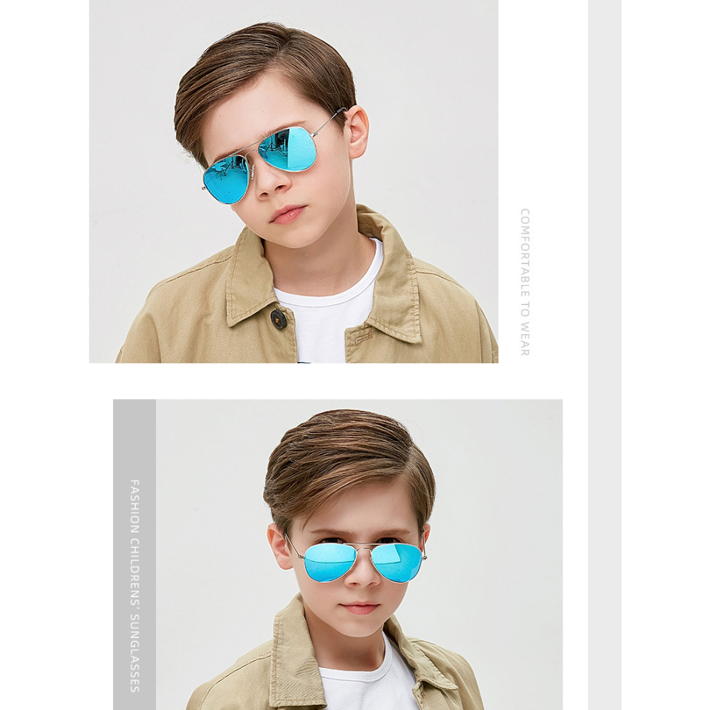 Kính Mát Phân Cực Chống Tia UV400 Thời Trang Cho Bé