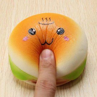 Đồ chơi Squishy hình bánh Hamburger 10cm