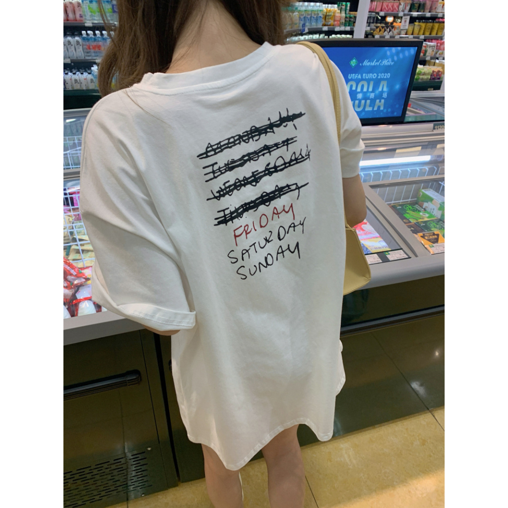 Áo Thun Nữ Ngắn Tay Plus Size Hàn Quốc