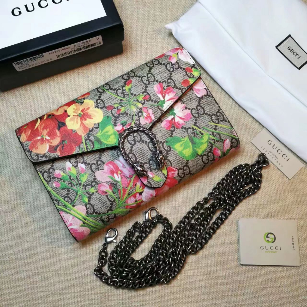 Túi Xách Gucci Thời Trang Sang Trọng 401231 Túi Đeo Vai Phối Dây Xích Thiết Kế Mới Cao Cấp Thời Trang Dành Cho Nữ