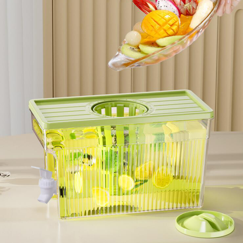 Bình Đựng Nước Uống 2 Ngăn Chống Rò Rỉ Cho Nhà Bếp