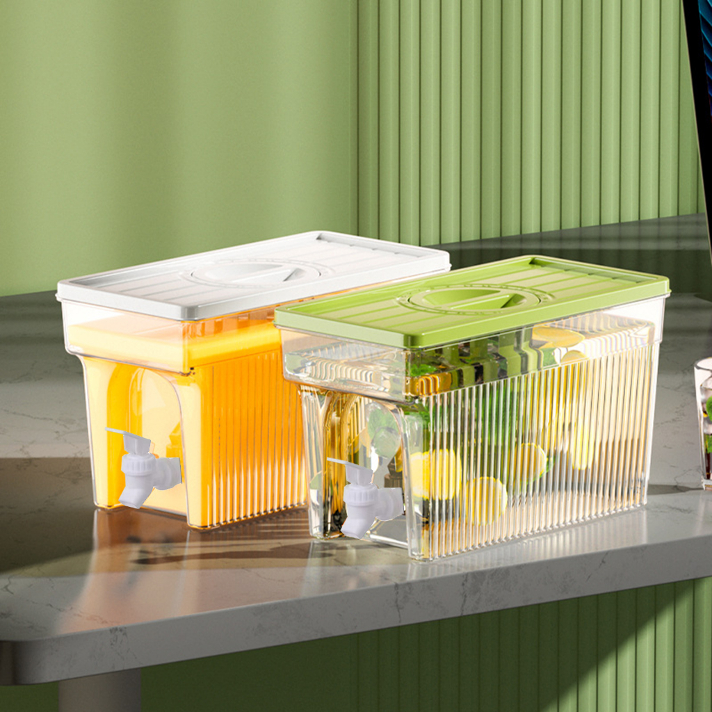 Bình Đựng Nước Uống 2 Ngăn Chống Rò Rỉ Cho Nhà Bếp