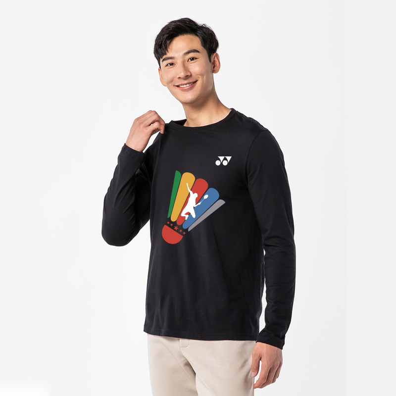 Áo Thun Cầu Lông Yonex Tay Dài Nhanh Khô Cho Nam Và Nữ