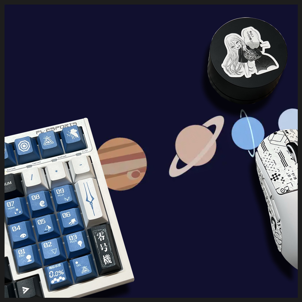 Tấm Lót Chuột Và Bàn Phím Máy Tính Bằng Cao Su Thêu Hình Ngôi Sao Cỡ Lớn Tùy Chỉnh Tiện Dụng