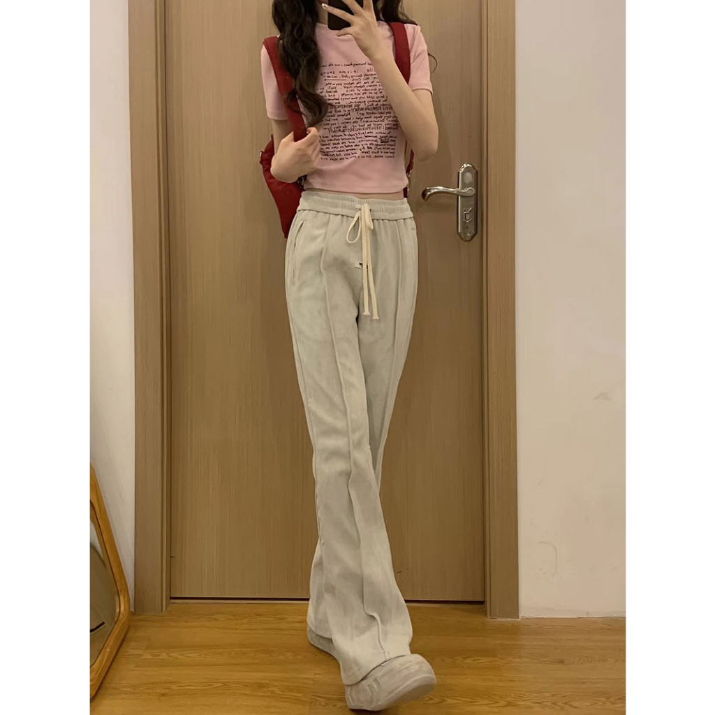 Áo Thun Croptop In Họa Tiết Thời Trang Hàn Quốc Cho Nữ