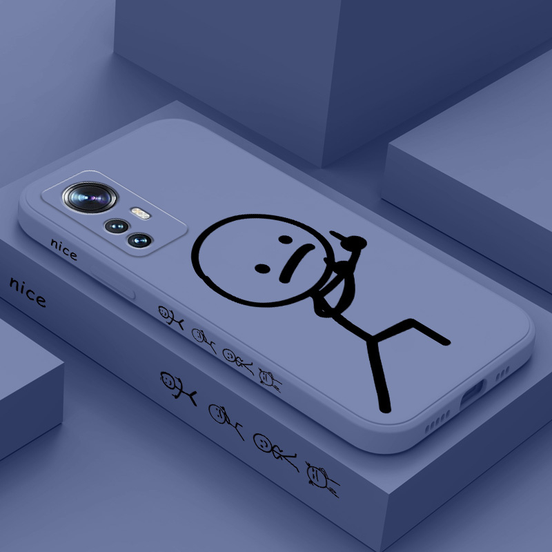 Ốp Điện Thoại Họa Tiết Line Man Cho Xiaomi Mi 12S 12 11 12X Pro Lite Ultra 11Lite