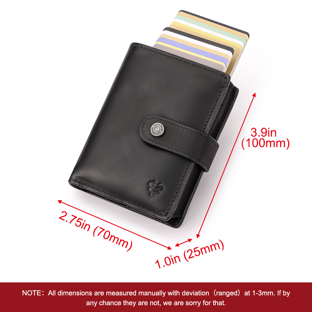 Ví Da Bò Gập Đôi Đựng Thẻ HUMERPAUL BP776