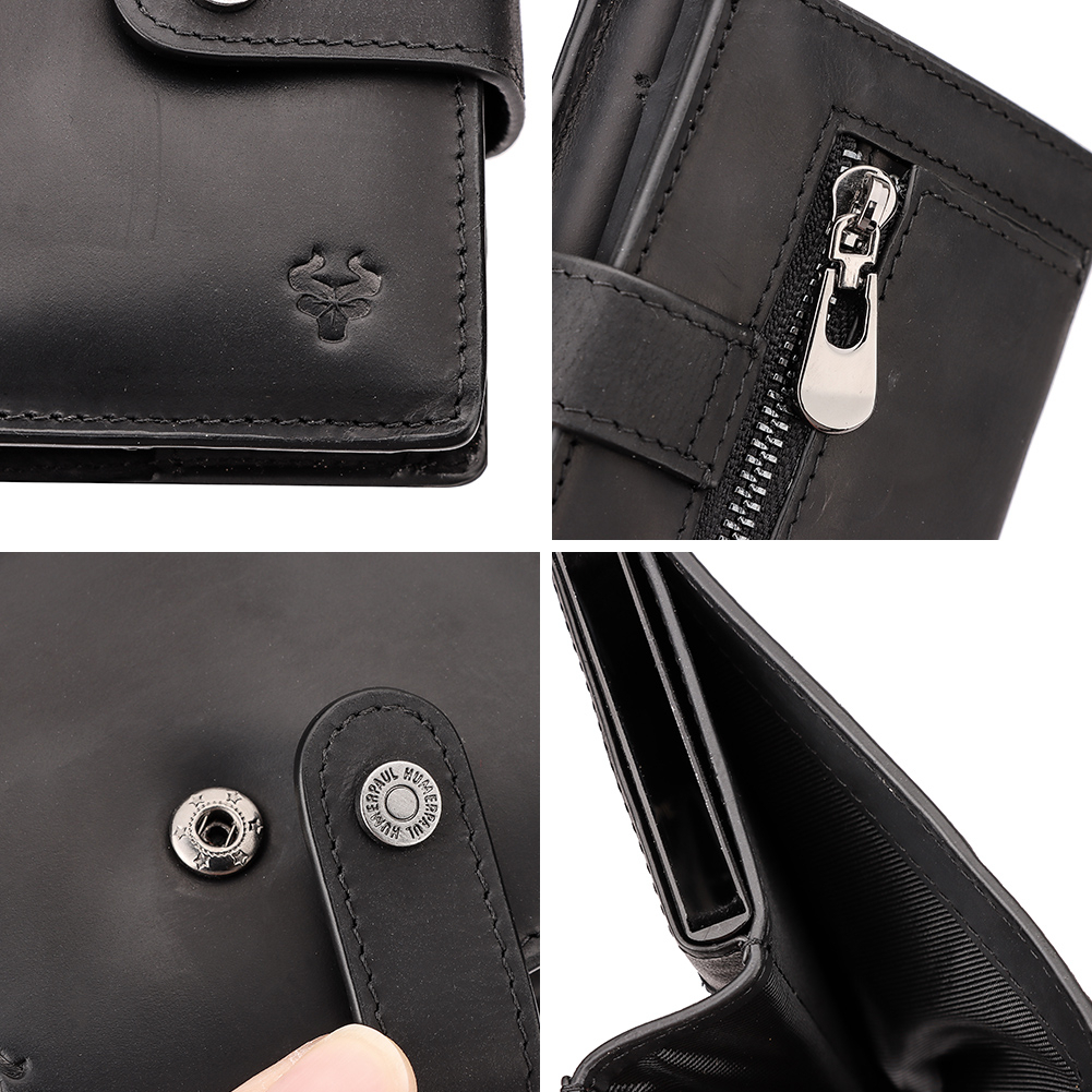 Ví Da Bò Gập Đôi Đựng Thẻ HUMERPAUL BP776