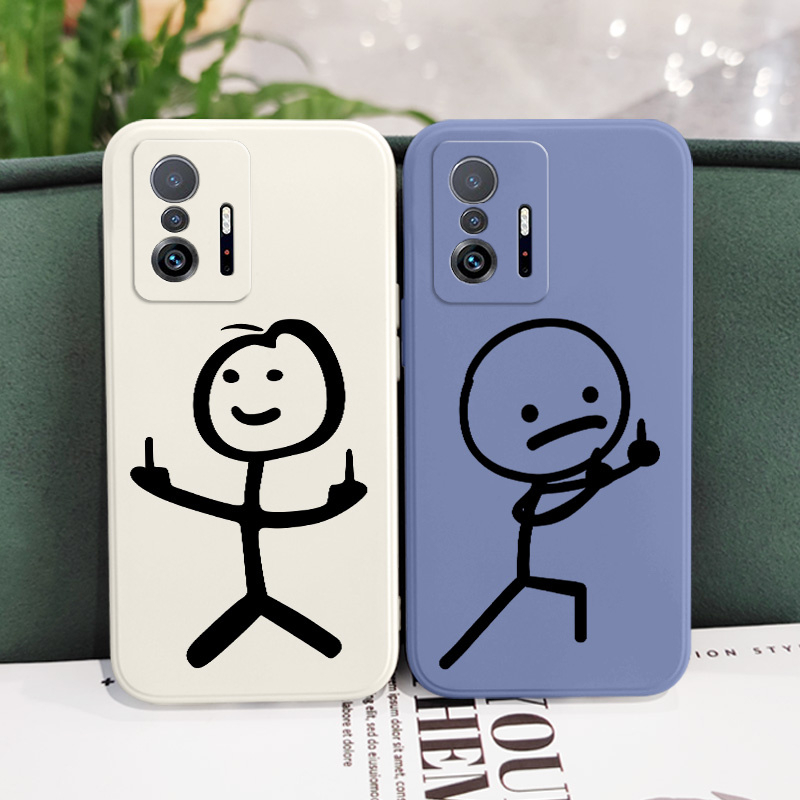Line man Ốp Điện Thoại Thoải Mái Thời Trang Cho xiaomi mi 13t 12t 11t 10t pro lite mi 9t pro