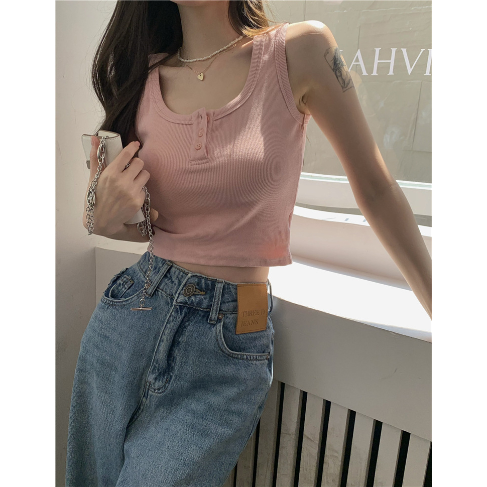 Áo Croptop Thể Thao Mini Thời Trang Mùa Hè Quyến Rũ Cho Nữ