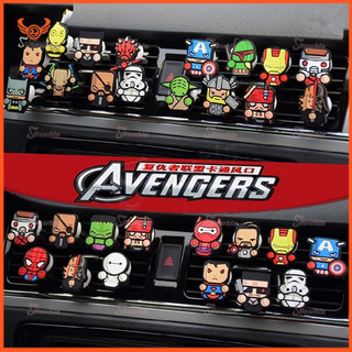 Kẹp Khuếch Tán Nước Hoa Gắn Điều Hòa Xe Hơi Hình Siêu Anh Hùng Marvel