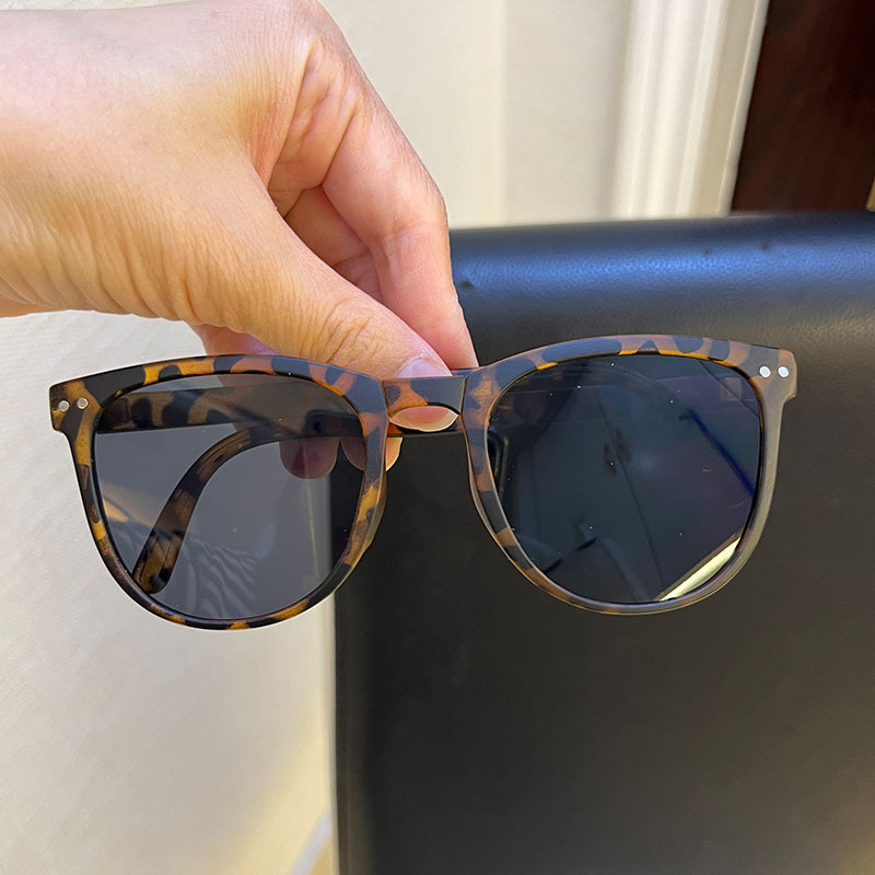Kính Mát Tròng Tròn Nhiều Màu Sắc Chống Tia UV Thời Trang Hàn Quốc Cho Bé Trai Và Gái