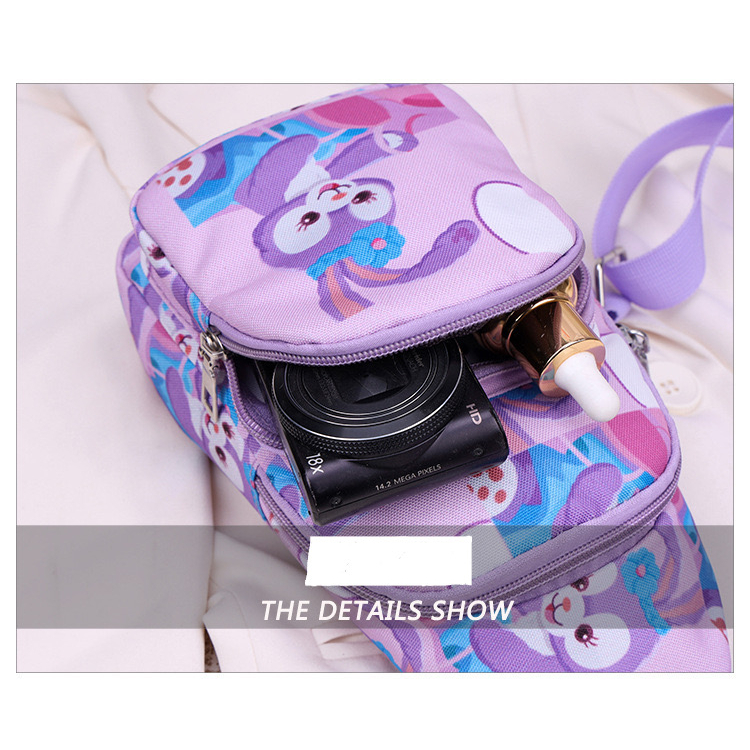 DISNEY Túi Đeo Chéo Hình Thỏ Stella Lou Hoạt Hình Dễ Thương Thời Trang Cho Bé Gái