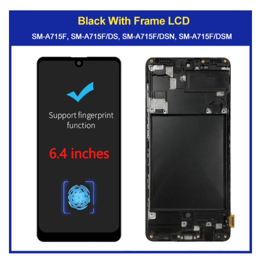 Màn Hình Oled Kèm Phụ Kiện Cho Samsung Galaxy A71 A715