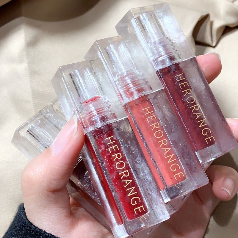 HERORANGE® Son Bóng Gương Binghua Dễ Phối Màu Cho Học Sinh