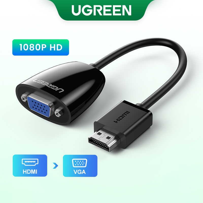 Đầu chuyển đổi UGREEN cổng HDMI sang VGA chất lượng