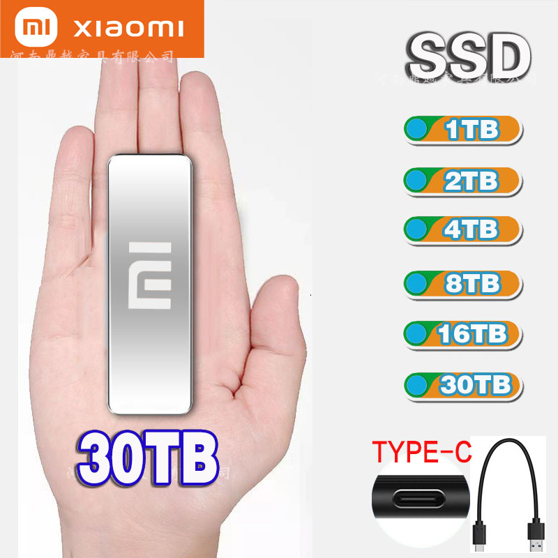 Ổ Cứng Ngoài  SSD 8TB / 16TB  Ổ Cứng di động   30TB  USB3.0  1TB / 2TB / 4TB