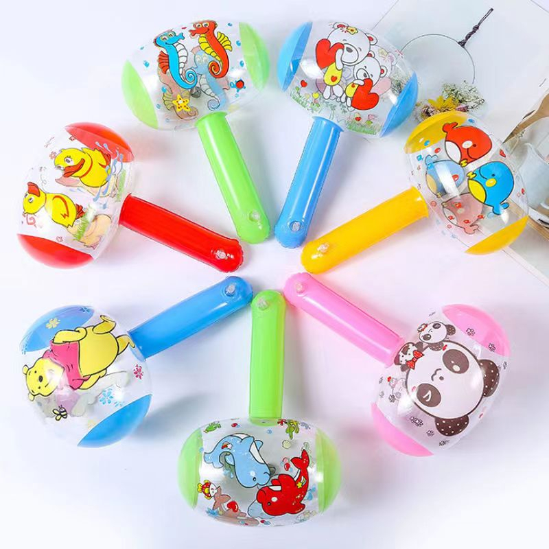 22cm/Búa Bơm Hơi Có Chuông Nhỏ Cho Bé Mới Biết Đi