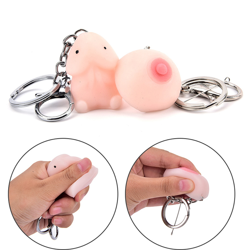 Set 2 Đồ Chơi Mềm Dẻo Giảm Căng Thẳng Vui Nhộn