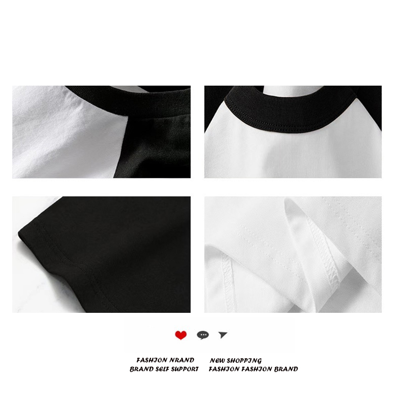 QADCOL Áo Thun Nữ Ngắn Tay In Hình Thỏ Và Chữ