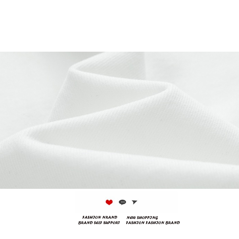 QADCOL Áo Thun Nữ Ngắn Tay In Hình Thỏ Và Chữ