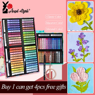 Bút Chì Màu Dầu Thiên Thần Mark Kuelox Màu Pastel Siêu Mềm Chuyên Nghiệp Dùng Cho Trường Học