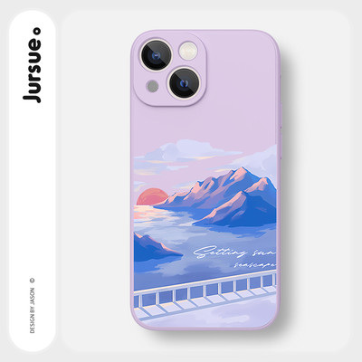 Ốp lưng JURSUE mềm chống sốc hình dễ thương đẹp độc lạ Cho iPhone 16 15 14 13 12 11 Pro Max SE 2020 X XR XS ip 8 7 Plus Y3353