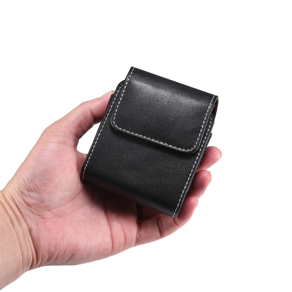 Bao Da Điện Thoại PU Kiểu Cổ Điển Cho Túi Đeo Hông Nam Samsung Galaxy Z Flip 5/4 / 3 / 2 / 5G