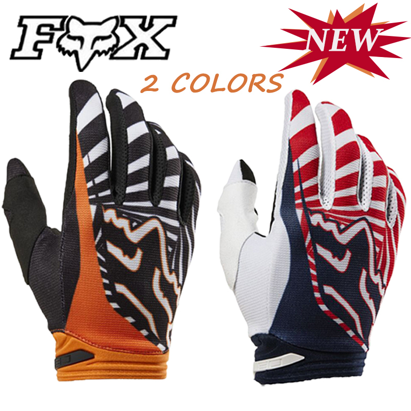 Găng Tay Lái Xe Đạp / Xe Máy 2 Màu Fox New 2023