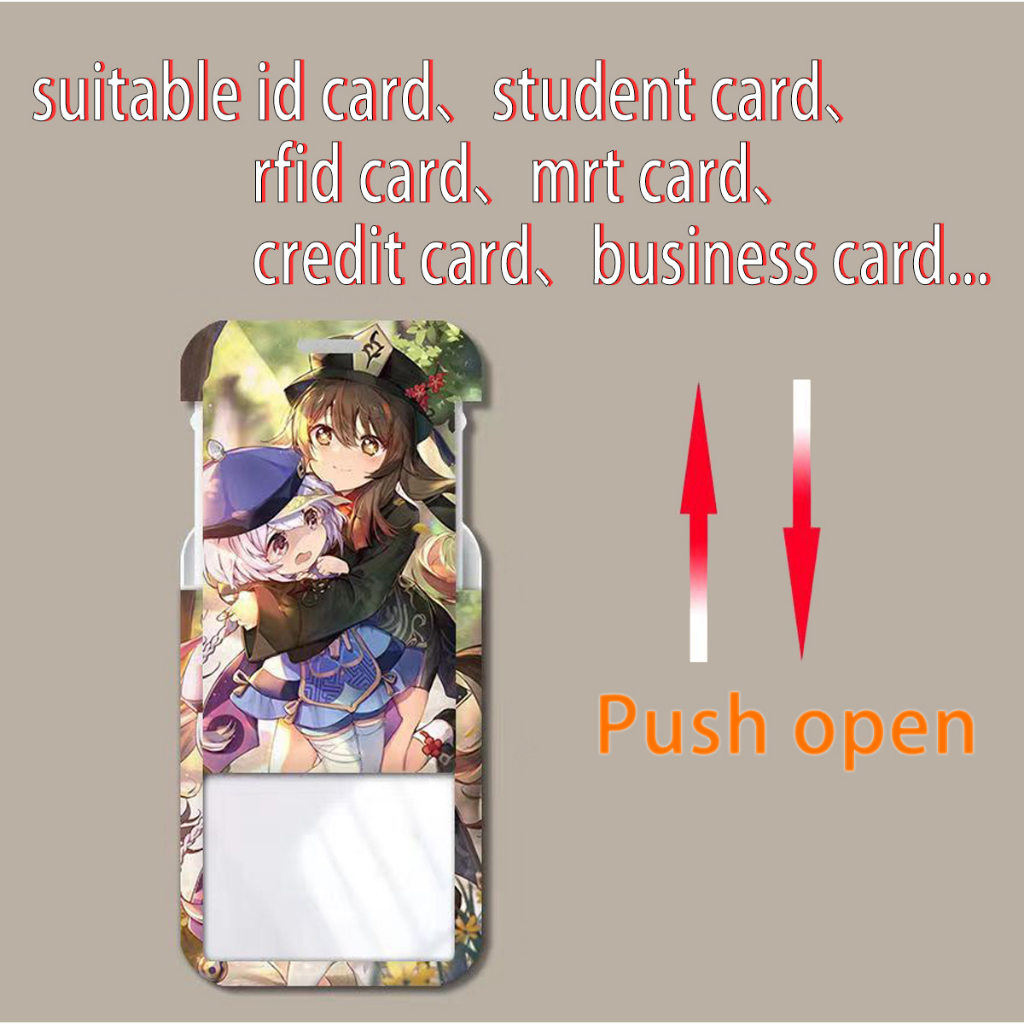 Set 4 Túi Đựng Thẻ Xe Buýt / Thẻ Đi Học Kaplehara Mandrill Rfid Phiên Bản Q