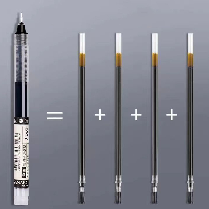 Bút Mực Gel Dạng Lỏng 0.5mm Nhanh Khô Ba Màu Sắc