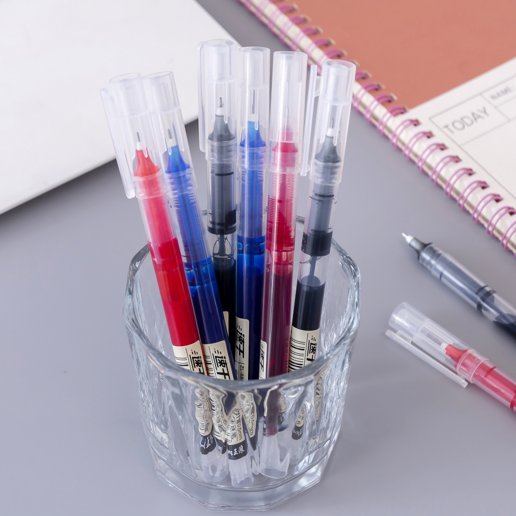 Bút Mực Gel Dạng Lỏng 0.5mm Nhanh Khô Ba Màu Sắc