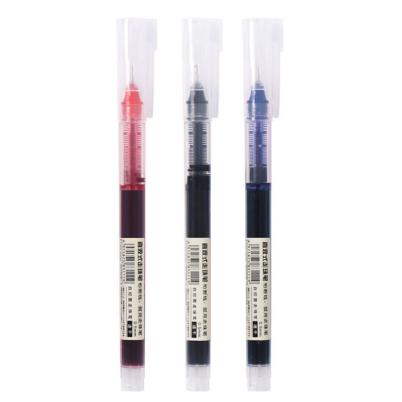 Bút Mực Gel Dạng Lỏng 0.5mm Nhanh Khô Ba Màu Sắc