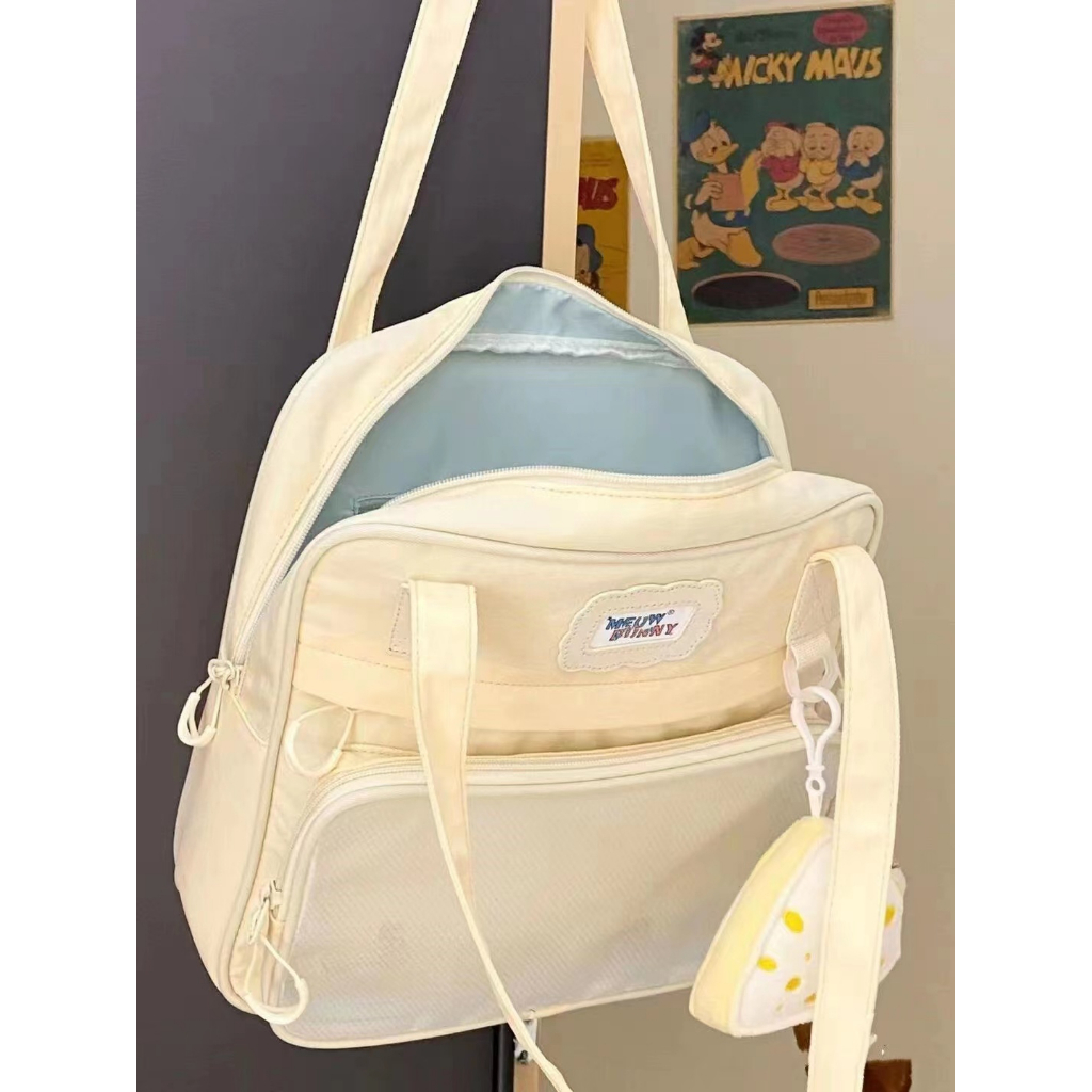 🎈🎈Ba lô máy tính Ba lô công suất lớn Ba lo Đi Học Cỡ Lớn Hình Phô Mai Dễ Thương Cho Nữ Ba lô dễ thương Ba lô phô mai Ba lô đơn giản