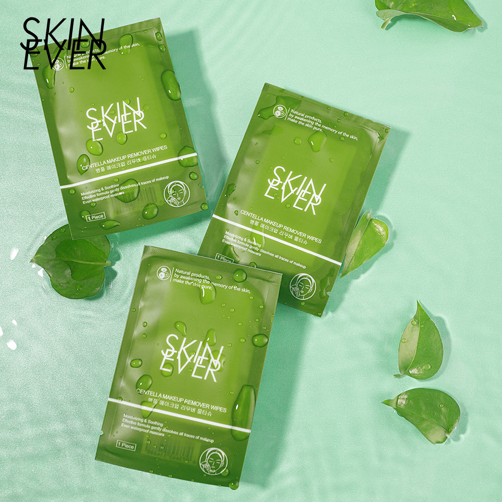Skin Ever Asiatica Tẩy Trang Wipes (10 miếng)