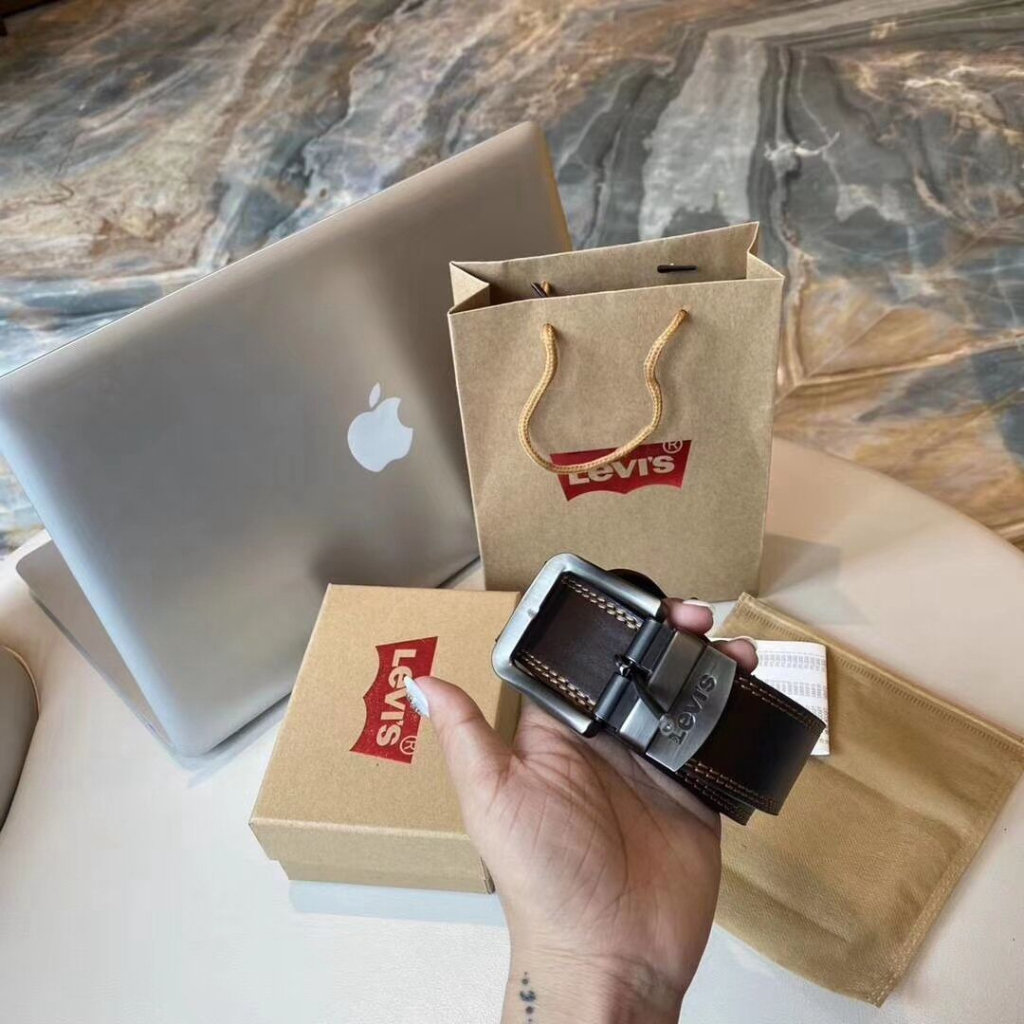 Thắt Lưng Da Có Khóa Tự Động Thời Trang Cao Cấp Cho Nam