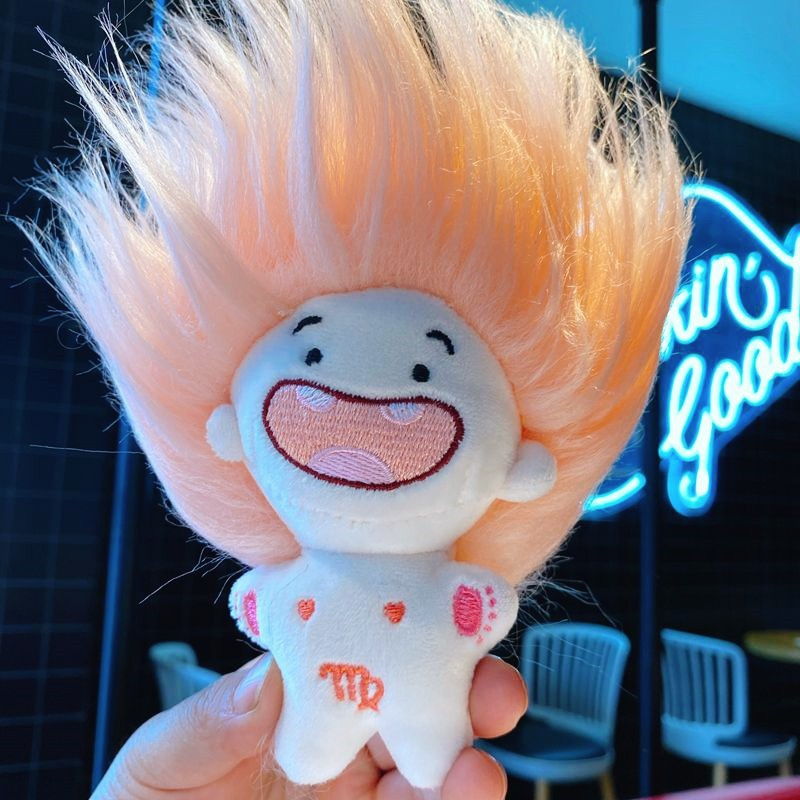 BÚP BÊ CUNG HOÀNG ĐẠO/NGỘ NGHĨNH/MẤT RĂNG/BÚP BÊ BÔNG 10CM/MƯỜI HAI CHÒM SAO/QUÀ SINH NHẬT