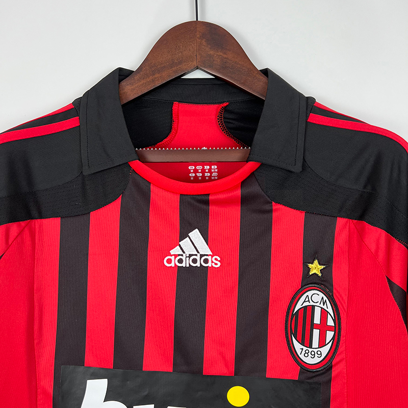 Áo Bóng Đá 2007 / 08 AC Milan Size S-2XL * KAKA 22