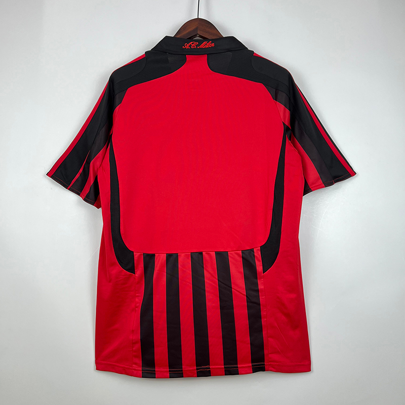 Áo Bóng Đá 2007 / 08 AC Milan Size S-2XL * KAKA 22
