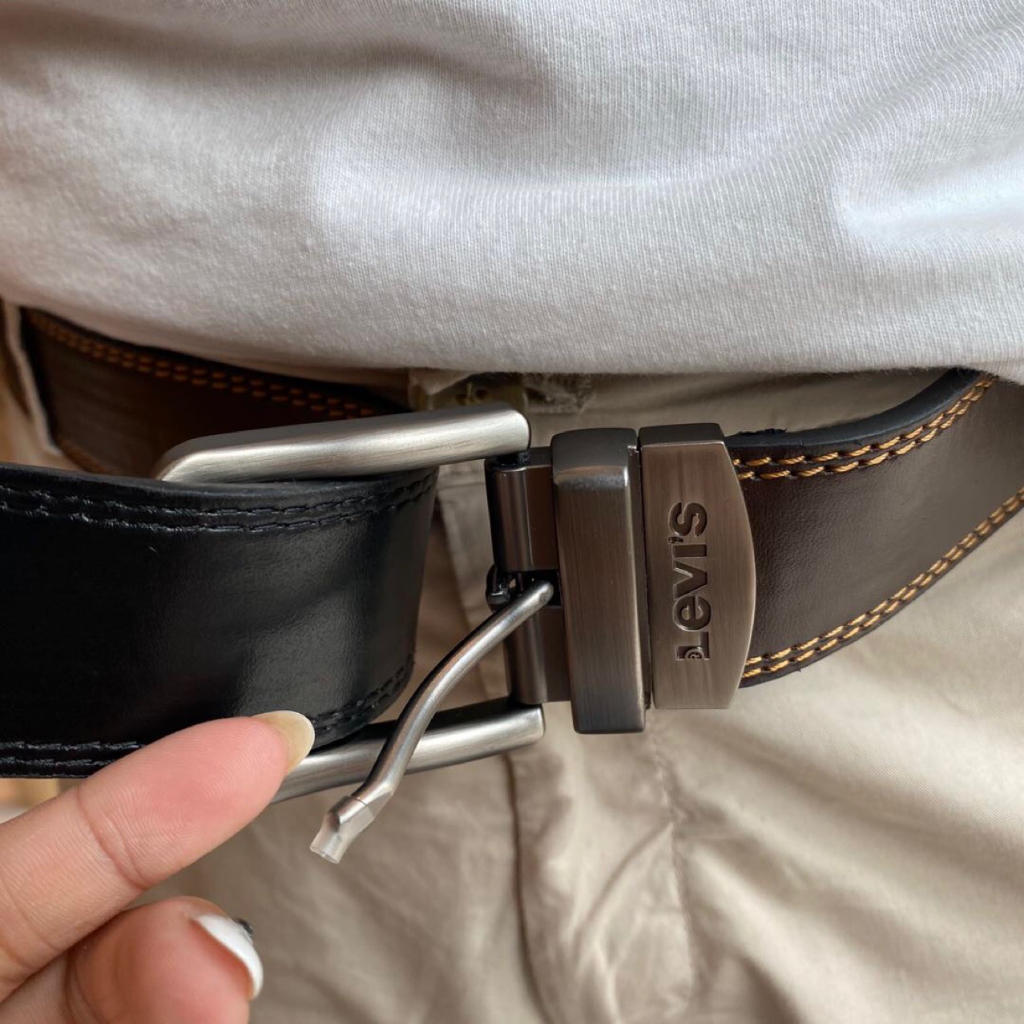 Thắt Lưng Da Có Khóa Tự Động Thời Trang Cao Cấp Cho Nam