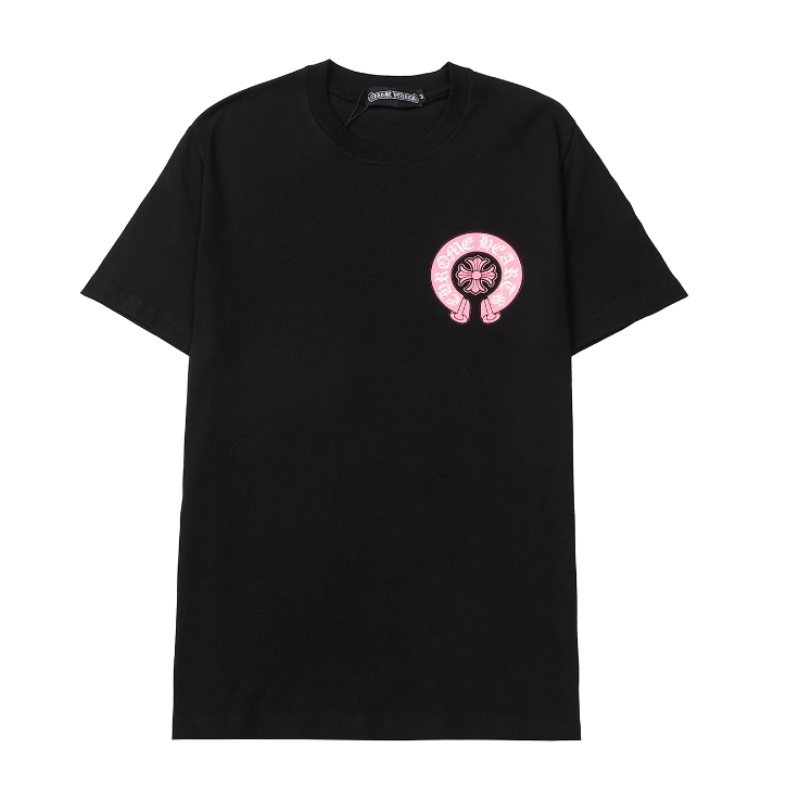 Áo Thun cotton Tay Ngắn In Hình Chrome Hearts Thời Trang unisex