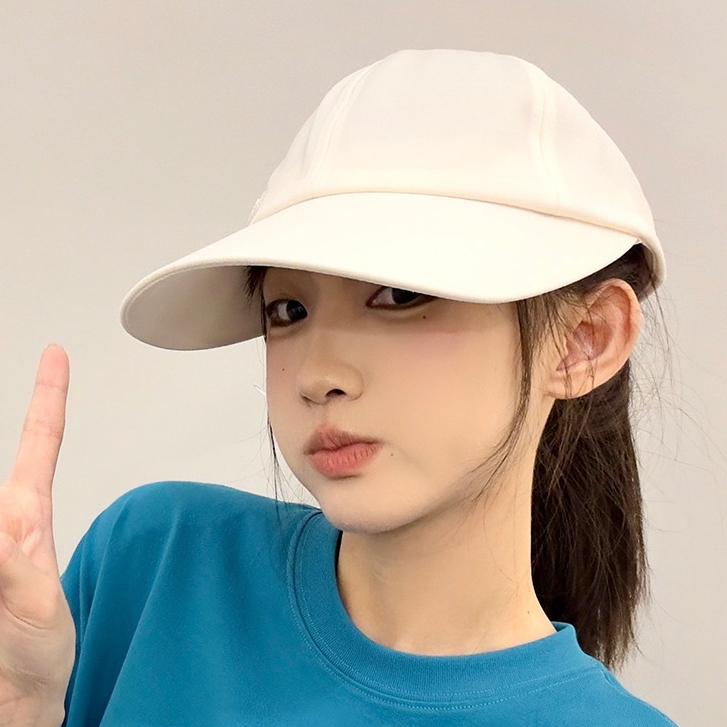 Mũ Chống Nắng Mùa Hè 2023 Vành Rộng Bằng Lụa Lạnh Hở Chóp Phong Cách Mới Cho Nữ