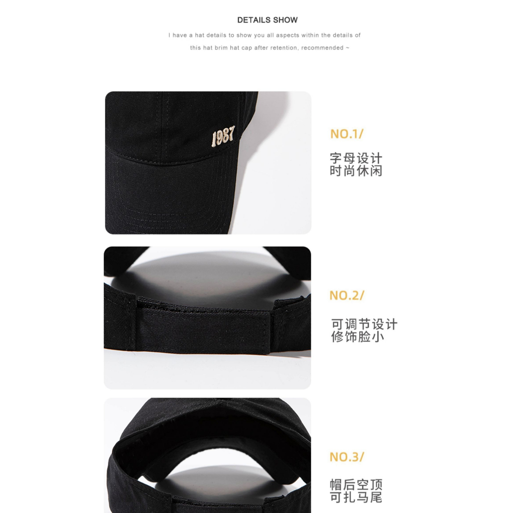 Mũ Lưỡi Trai Chống Nắng Mùa Hè Thoáng Khí Phong Cách Hàn Quốc Mới 2023 # 23